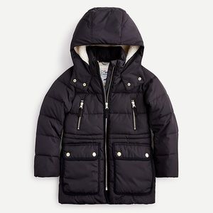 NWT J Crew Girls Chateau Jacket w/ Pimaloft XXS